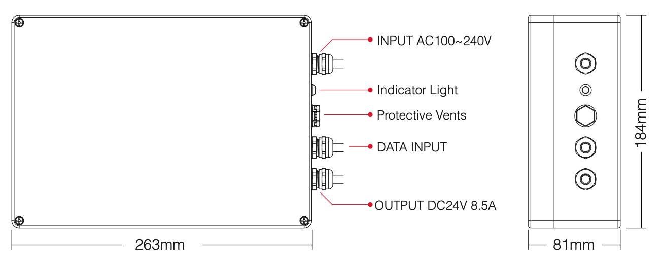 Dimensions SYS-PT2