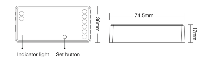 Dimensions FUT039W