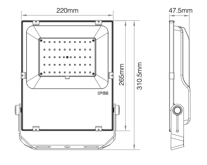 Dimensions FUTT02