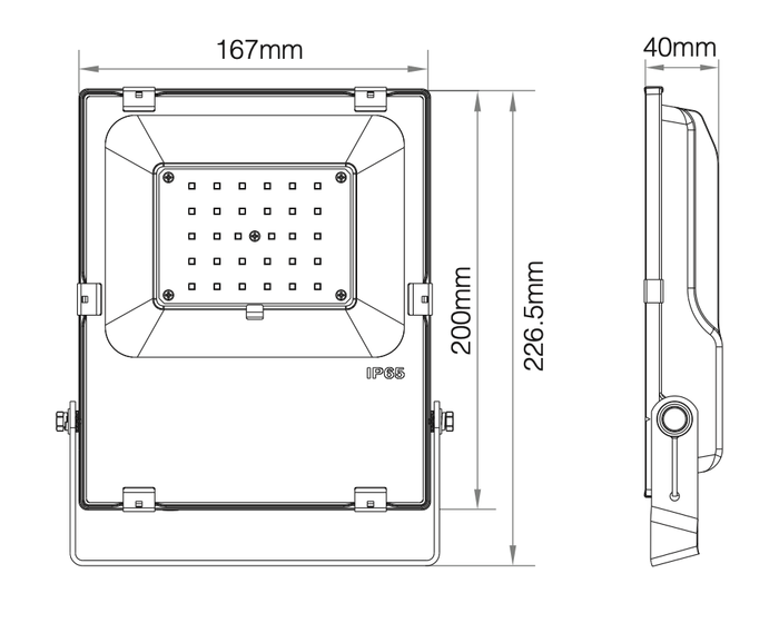 Dimensions FUTT03