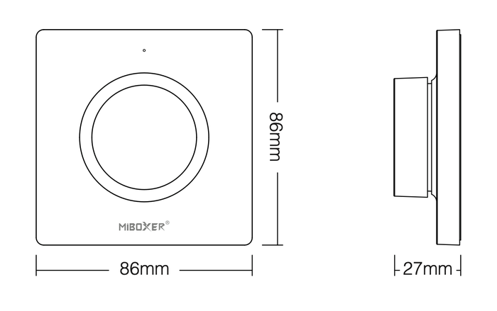 Dimensions K1-W