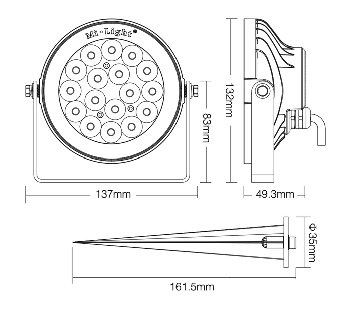 Dimensions SYS-RC1