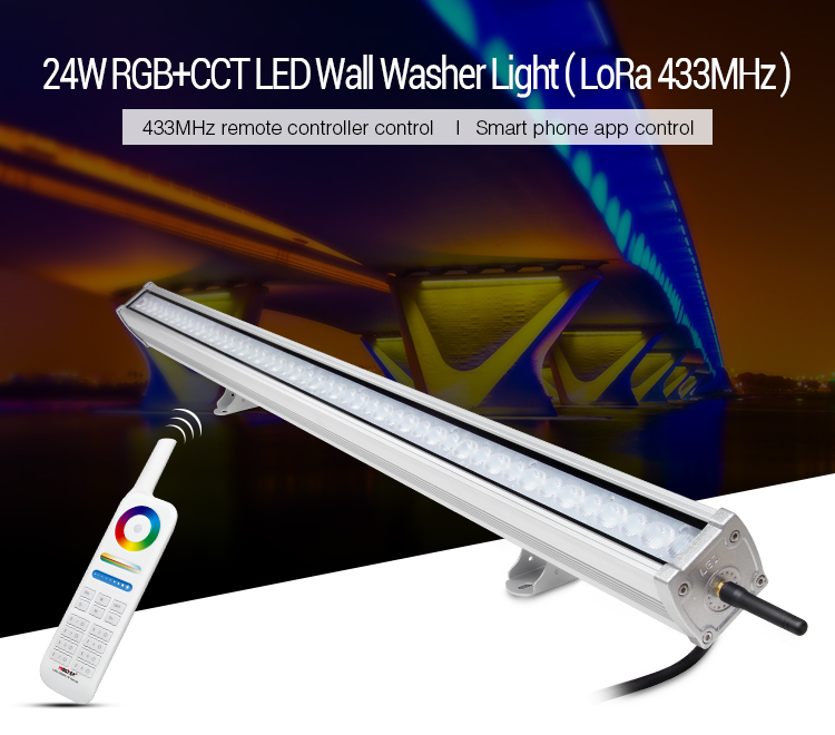 RL1-24L | MiBoxer - 24W RGB+CCT LED Wall Washer Light ( LoRa 433MHz )