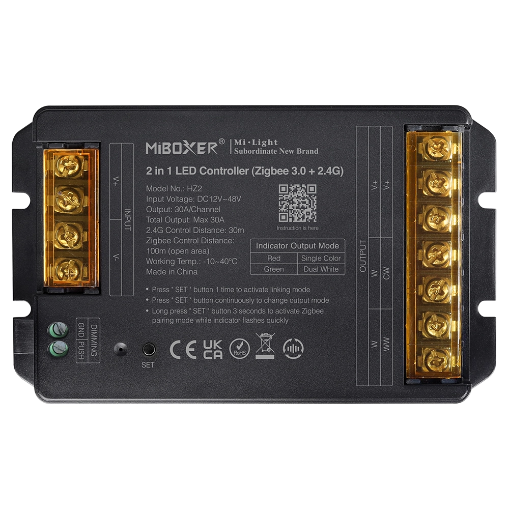 2 in 1 LED Controller (Zigbee 3.0+ 2.4G)