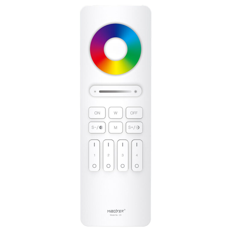 C5-W | MiBoxer - 4-Zone RGB+CCT Remote