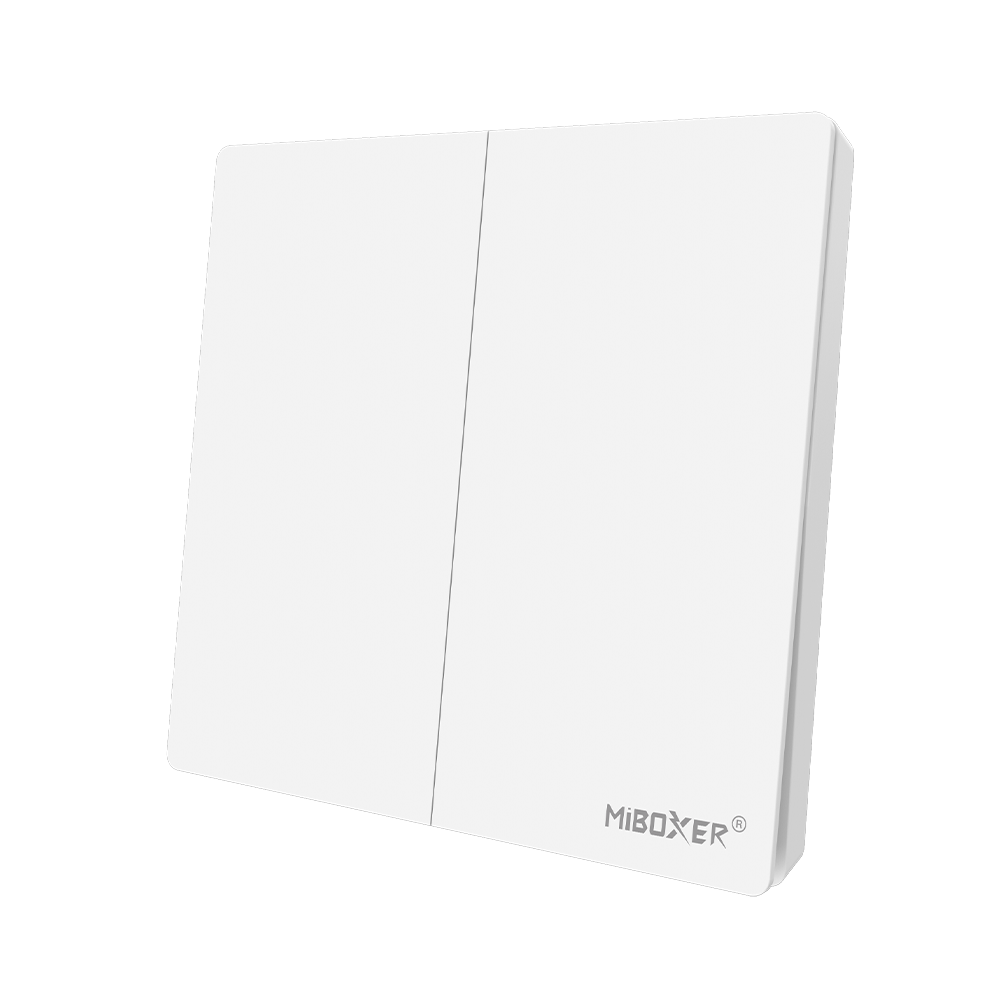 2 GANG PUSH Wireless Dimming Panel